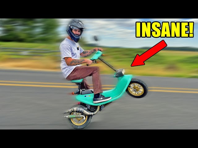 THE CRAZIEST SCOOTER EVER MADE!