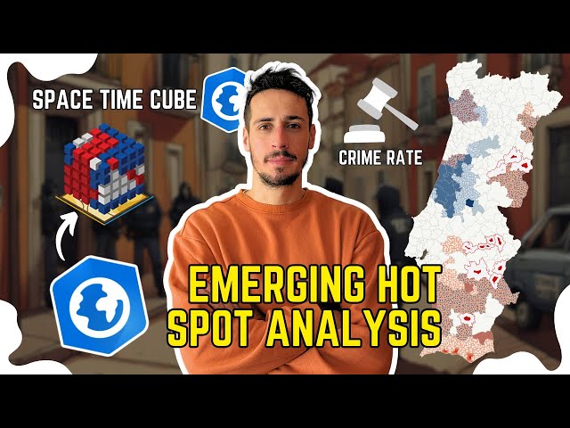 HOW TO CREATE SPACE TIME CUBES AND EMERGING HOT SPOT ANALYSIS - ARCGIS PRO TUTORIAL