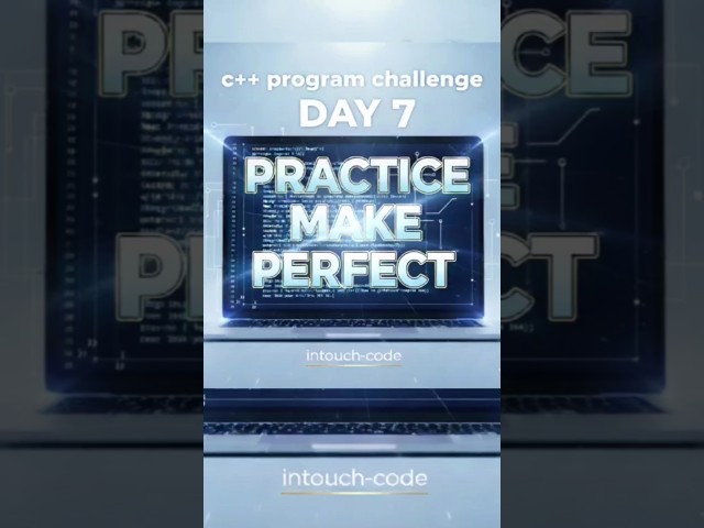 Day 7 | Reverse a String in C++ | String Program Explained#intouch#learning#nexus#explore#shorts