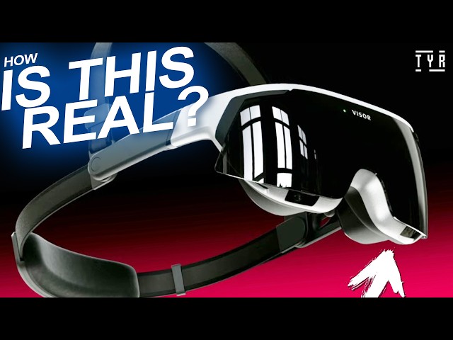 The LIGHTEST Standalone Headset Looks UNREAL. Visor from Immersed