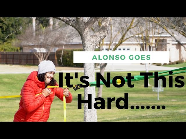 How To Slackline - Setting Up A Longline
