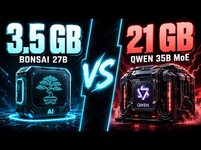 Can a 3.5GB model replace my 35B daily driver? (Bonsai 27B)