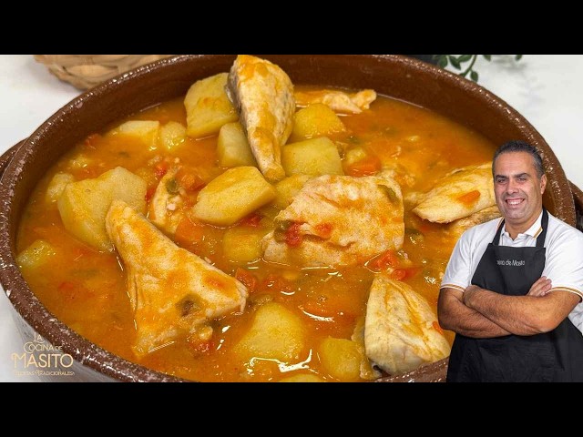 MARMITAKO DE PATATAS CON DORADA