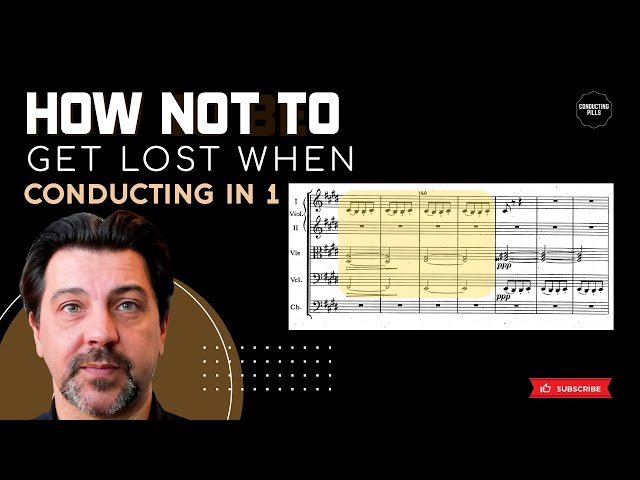 Never Get Lost Conducting in 1: The Secret Weapon in Conducting Technique (Dvorak Example!)