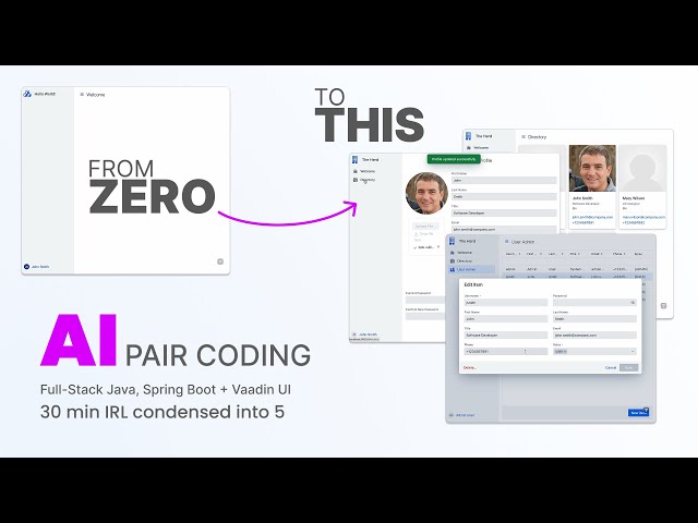 Vibe Coding with Java: Vaadin Copilot AI Pair Coder Prototype