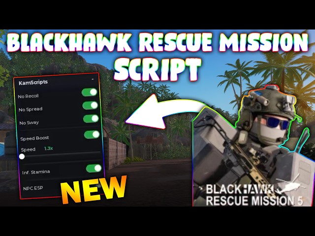 *NEW* Blackhawk Rescue Mission 5 Script (PASTEBIN 2026) (ESP , NO RECOIL , NO SPREAD , NO SWAY )