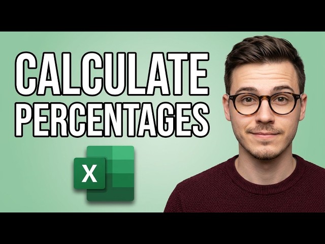 How To Calculate Percentages In Microsoft  Excel [2026 Guide]