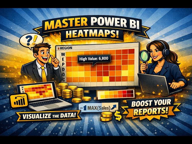 How to Answer Heatmap Questions in Power BI Interviews I Data Analyst Ganesh