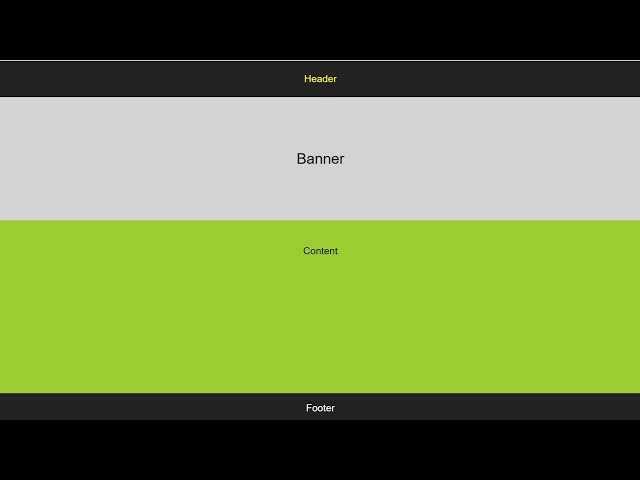 Simple Website Layout using HTML CSS | Beginner Friendly