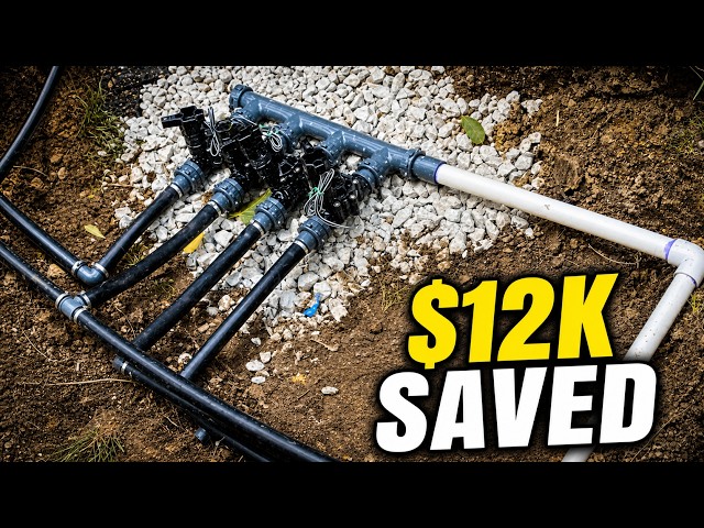 How I Built My Own Sprinkler System and Saved $12,000