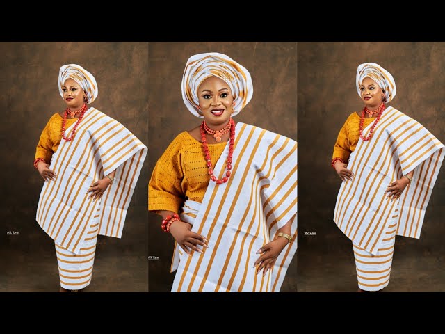 Aso Oke Iro and Buba [Cutting &Sewing]