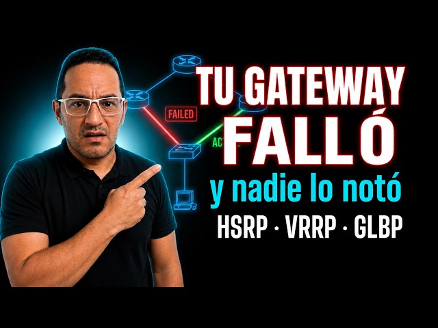 FHRP Explained: HSRP, VRRP, and GLBP | What Happens When Your Gateway Fails? | CCNA 2026
