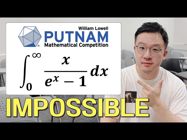 Otra integral de Putnam que parece imposible