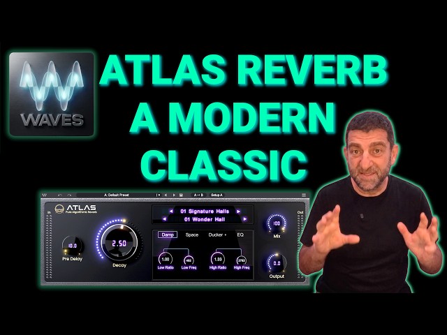 Waves Atlas Reverb Masterclass: From Vocal Plates to 80s Gates