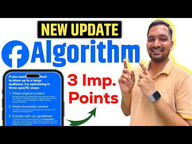 📌Facebook New Update:Facebook Algorithm कैसे काम करता है🚀