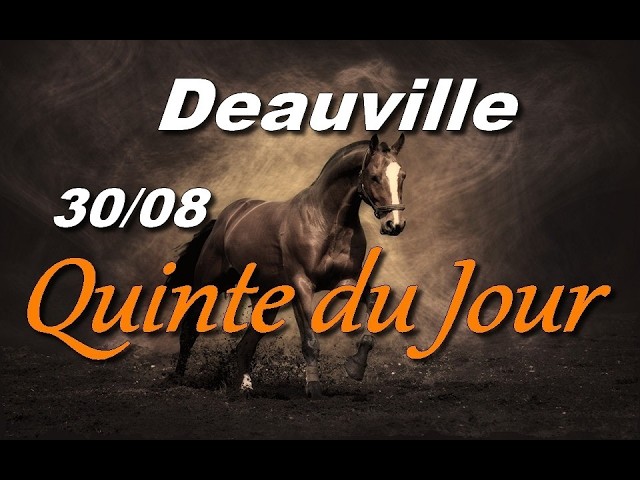 PMU QUINTE PREDICTIONS FOR SUNDAY, AUGUST 30, 2026
