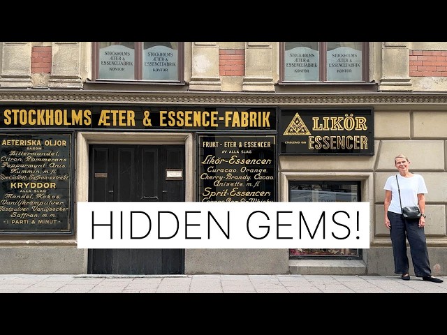 My FAVORITE places in STOCKHOLM I Hidden GEMS!