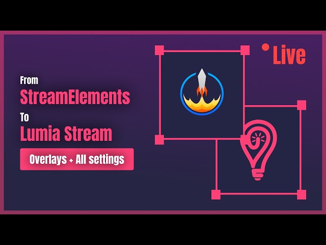 Importing Stream Elements Overlays and Data Into Lumia Stream [Full guide]