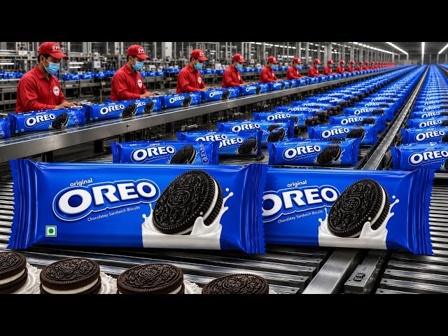 Title: Inside an Oreo Biscuit Factory: How Oreo Biscuits Are Made | Full Factory Process