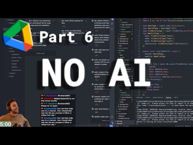 Larping as a backend dev (Google Drive clone - Part 6)