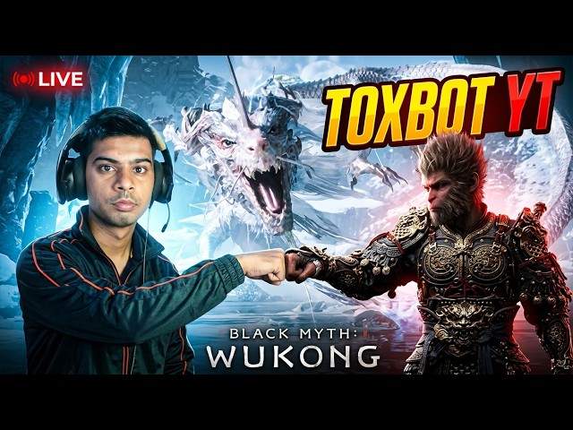 🔴Can I Defeat The Dragon | Black Myth: Wukong Chapter 3 Live #blackmythwukonggameplay