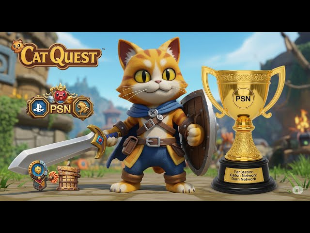 Cat Quest - Power of the Arcane Trophy