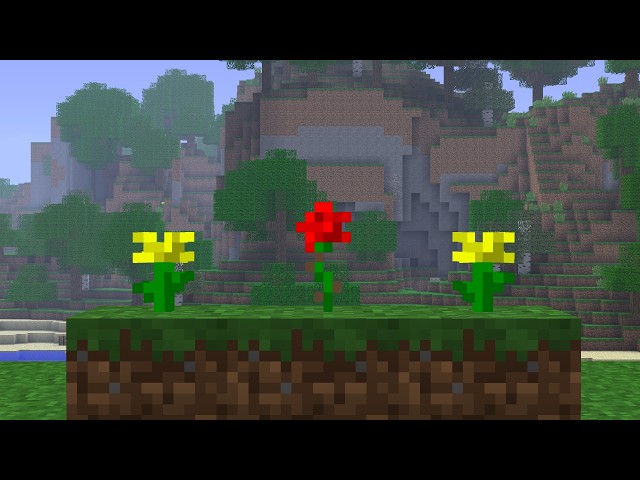 How to Build a Flower Farm in Minecraft Beta 1.7.3