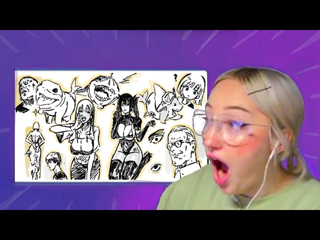 Streamers React To My Art #12 (Gartic Phone)