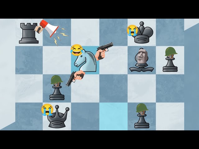 Chess Meme | When Opponent Walks Into a Knight Fork 😁♟️
