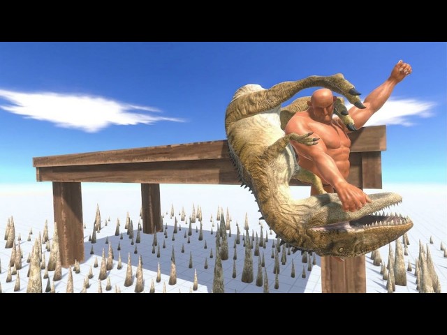 1v1 TABLE BATTLE and SPIKES | DINOSAURS CARNIVORES vs FANTASY + INFERNALS | ARBS