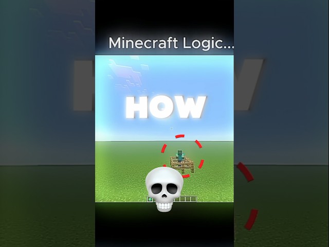 Minecraft logic 🥶 #minecraft #netrix