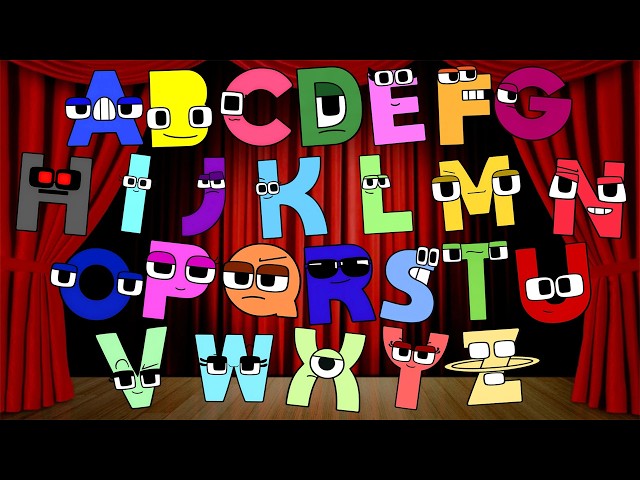 Let's Sing ABC Song | Colorful Alphabet Characters | A–Z Learning Fun
