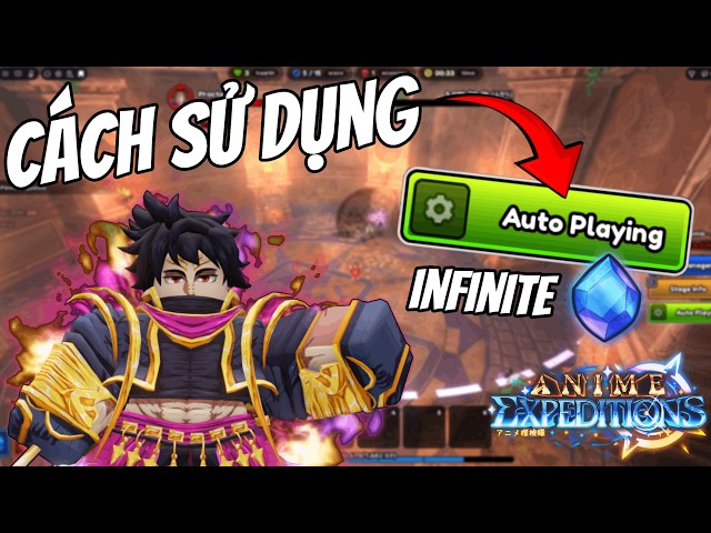 Cách sử dụng tính năng AUTO PLAY mới của Anime Expeditions!