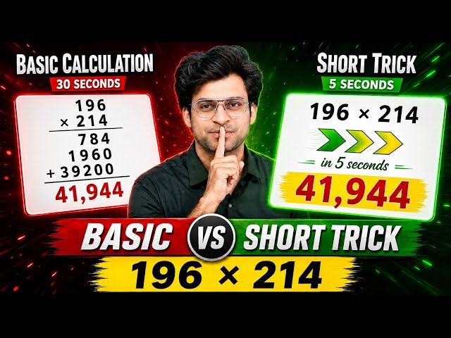 Fast Calculation Tricks in 3 Seconds! | Viral Maths for Bank Exams by Navneet Tiwari