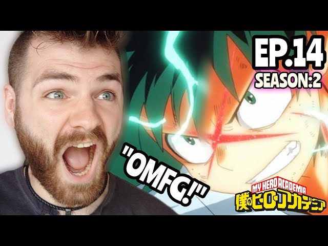 DEKU IS BECOMING A MONSTER!! | MY HERO ACADEMIA - EPISODE 14 | SEASON 2 | FIRST TIME REACTION