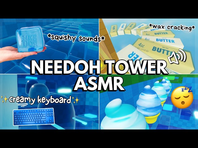 roblox asmr 🌙 but it's NEEDOH TOWER (creamy keyboard + squishy sounds)