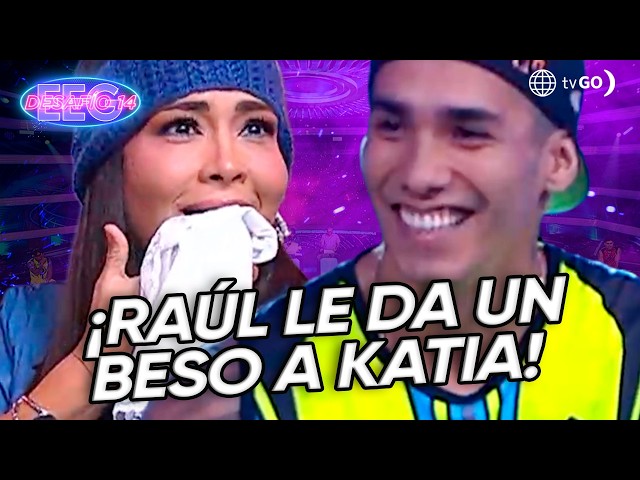 EEG Desafío 14: Raúl Carpena sorprende a Katia Palma con beso durante baile de marinera (HOY)