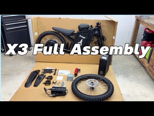 Freego X3 Full Build – My Complete Ebike Assembly Process