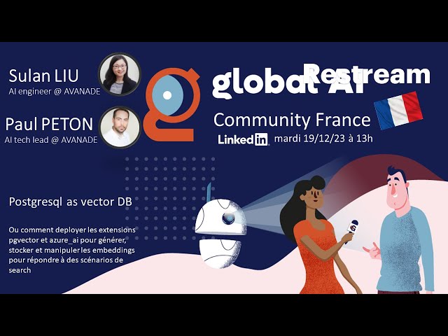 [GAIC-fr] Postgresql as vector DB