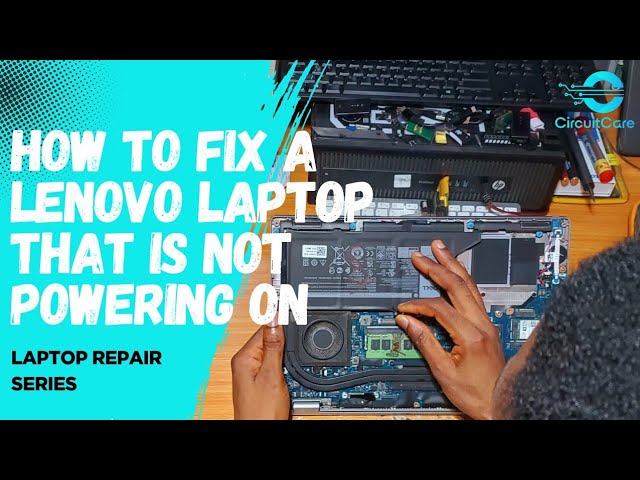 LENOVO LAPTOP NOT POWERING ON? FIX SHORTED MOTHERBOARD COMPONENT #computerrepair #repair 
