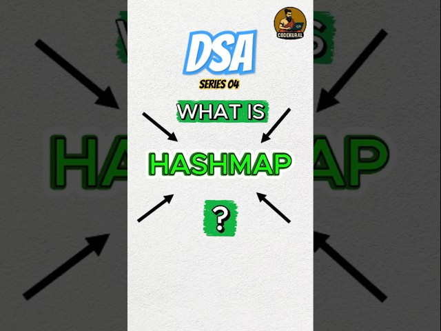 DSA Series: What is HashMap? Explained Simply in Tamil #tamil #techcareer #education #dsa #beginners