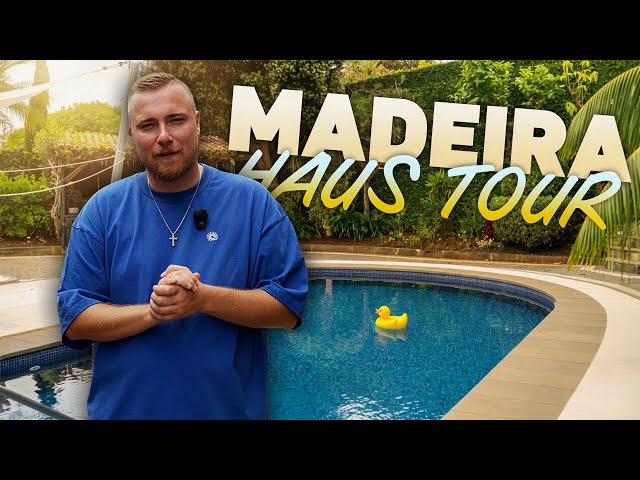 ICH ZEIGE EUCH MEINE VILLA AUF MADEIRA 🏡🏖️ So wohnt Solution 🦆 | SolutionLifestyle
