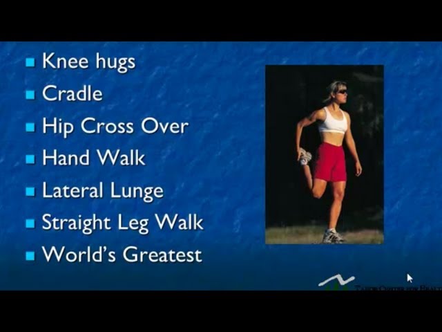 Top Ten Nutrition and Exercise Tips
