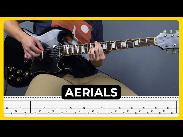 Aerials - System Of A Down | Tabs | Guitar Lesson | Cover | Tutorial | All Guitar Parts