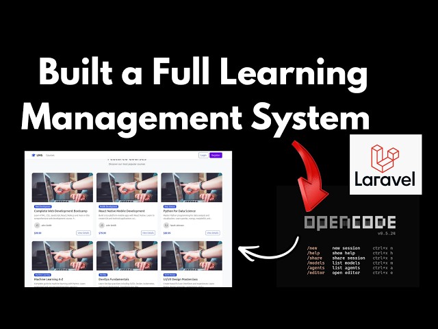 I Built a Full Learning Management System (LMS) Using AI — Completely FREE!