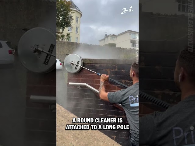 Mesmerizing Steam Cleaning 🤤