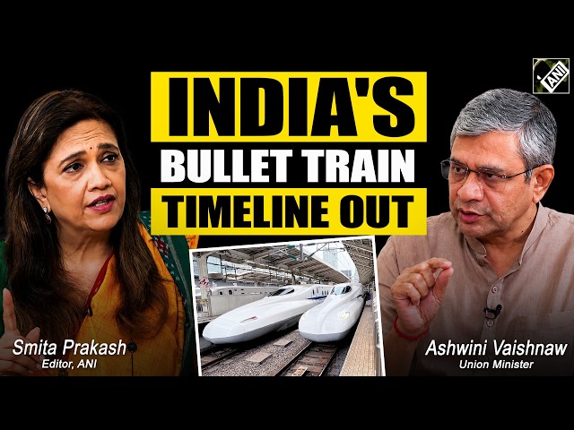When Will India Get Its First Bullet Train? Ashwini Vaishnaw Answers