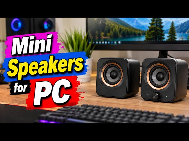 Mini Speakers for PC to buy | Small PC Speakers
