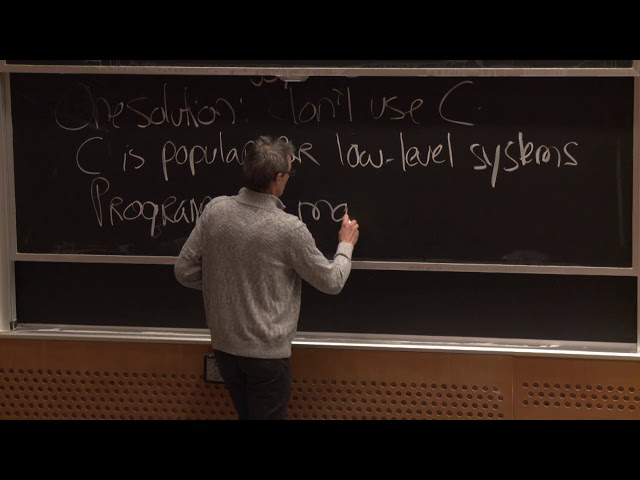 6.858 Spring 2020 Lecture 4: Buffer overflows