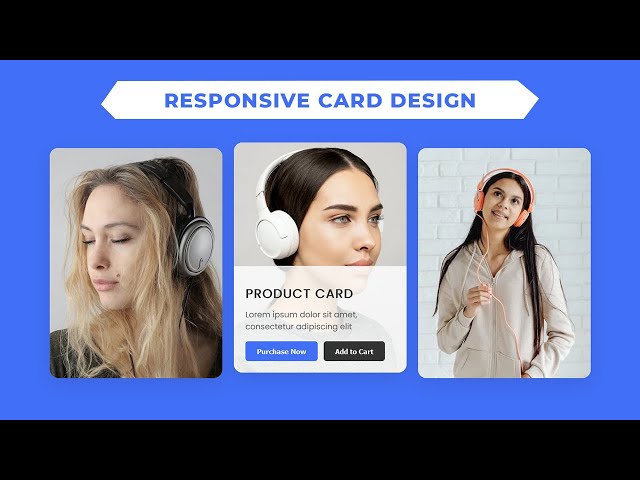 Responsive Product Card design using HTML and CSS
